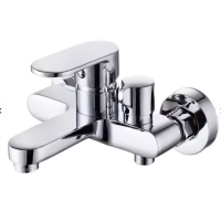 Смеситель для ванной Aquan Elegance 1303010 с поворотным переключателем, цвет хром.