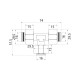 Трійник обтискний Thermo Alliance Standart 20 SD158W202020