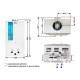 Колонка газова димохідна Thermo Alliance JSD20-10CR 10 л White
