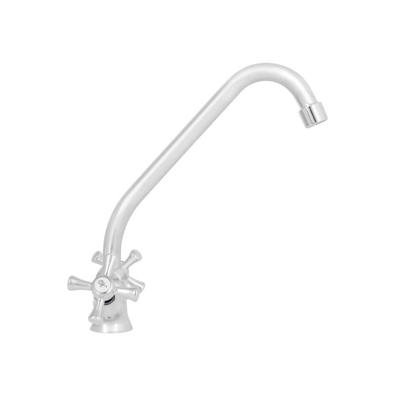 Змішувач для кухні Lidz Lamb 271F двохвентильний LDLAM271FCRM21889 Chrome