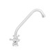 Змішувач для кухні Lidz Lamb 271F двохвентильний LDLAM271FCRM21889 Chrome