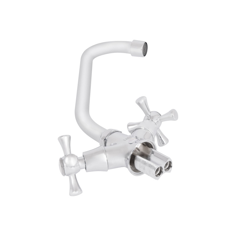 Змішувач для кухні Lidz Lamb 271F двохвентильний LDLAM271FCRM21889 Chrome