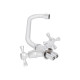 Змішувач для кухні Lidz Lamb 271F двохвентильний LDLAM271FCRM21889 Chrome