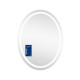 Дзеркало Qtap Mideya (DC-F801) 600х800 з LED-підсвічуванням Touch, з антизапотіванням, димером QT2078F801W