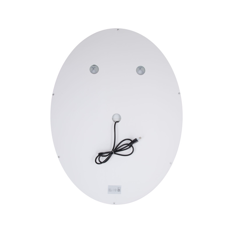 Дзеркало Qtap Mideya (DC-F801) 600х800 з LED-підсвічуванням Touch, з антизапотіванням, димером QT2078F801W