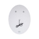 Дзеркало Qtap Mideya (DC-F801) 600х800 з LED-підсвічуванням Touch, з антизапотіванням, димером QT2078F801W