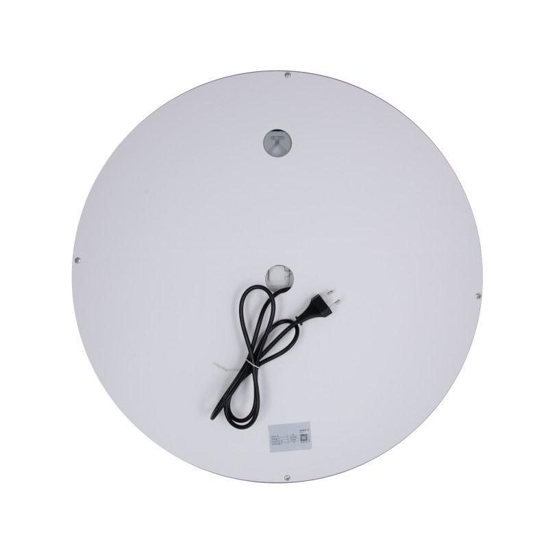 Дзеркало Qtap Mideya R600 з LED-підсвічуванням Touch, з антизапотіванням, димером QT2078F803W