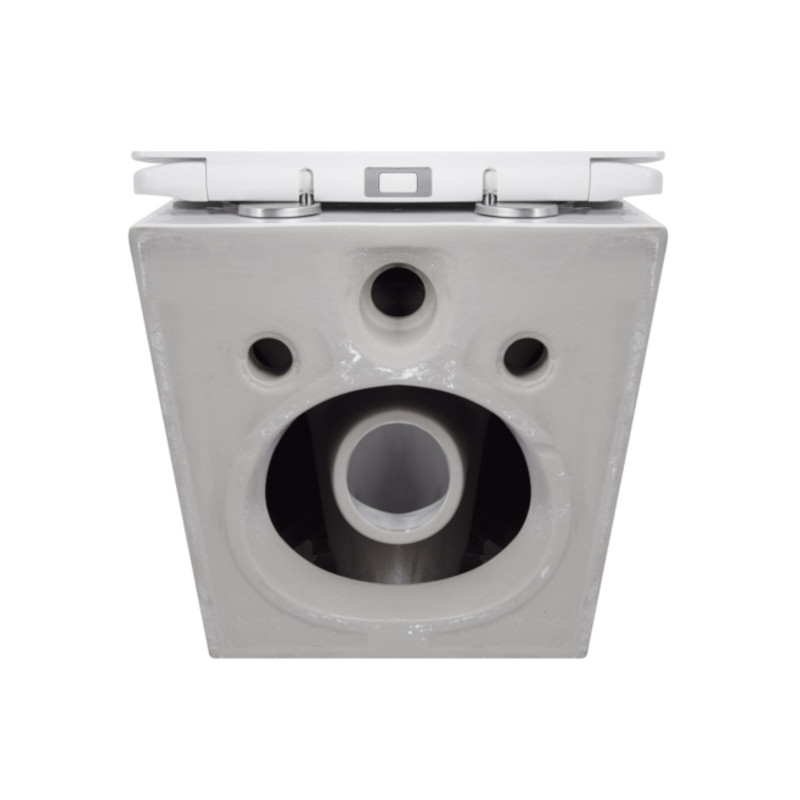 Унітаз підвісний Qtap Jay безобідковий з сідінням Soft-close QT07335176W