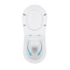 Унітаз підвісний Qtap Swan безобідковий з сідінням Soft-close QT16335178W
