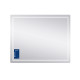 Дзеркало Qtap Mideya (DC-F910) 1000х800 з LED-підсвічуванням Touch, з антизапотіванням, димером QT2078F910W