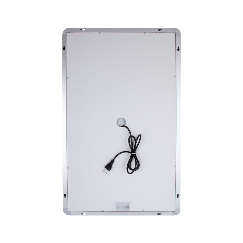 Дзеркало Qtap Mideya (DC-F911) 500х800 з LED-підсвічуванням Touch, з антизапотіванням, димером QT2078F911W