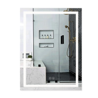 Дзеркало Qtap Mideya (MI1) 600х800 з LED-підсвічуванням Touch, з антизапотіванням, димером QT2078F937W