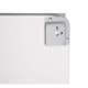 Дзеркало Qtap Mideya (MI1) 600х800 з LED-підсвічуванням Touch, з антизапотіванням, димером QT2078F937W