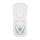 Унітаз підвісний Qtap Tern безобідковий з сідінням Soft-close QT1733052ERW