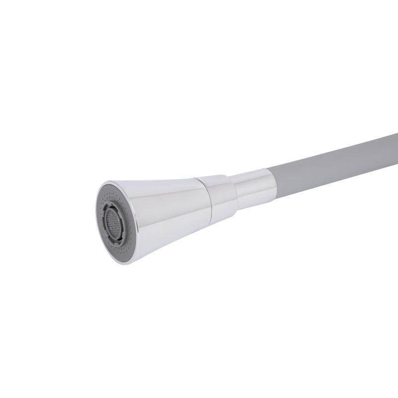 Змішувач для кухні Lidz Tani 007F3 з гнучким виливом (k40) LDTAN007F3GCR31869 Chrome/Grey