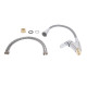 Змішувач для кухні Lidz Tani 007F3 з гнучким виливом (k40) LDTAN007F3GCR31869 Chrome/Grey