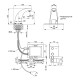 Кран для раковины Lidz Tech 077 безконтактный LDTEC077CRM32533 Chrome