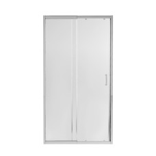Душові двері в нішу Qtap Taurus CRM201-11.C6 97-108x200 см, скло Clear 6 мм, покриття CalcLess