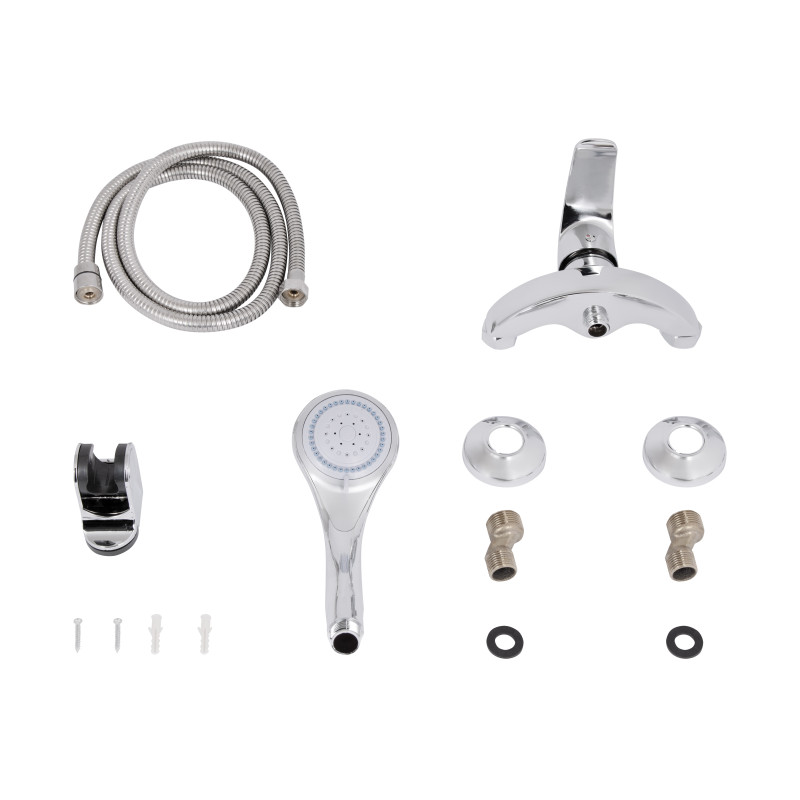 Змішувач для душу Lidz Mars 010 (з душовим гарнітуром) (k40) LDMAR010CRM34892 Chrome