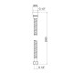 Шланг Lidz Niagara 04 2 м LDNIA04CRM35453 Chrome