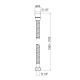 Шланг Lidz Niagara 06 1,5-1,7 м LDNIA06CRM35454 Chrome