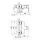 Змішувач для душу Qtap Lipno QTLIPNO4023101CB Black Matt