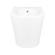 Біде підлогове Qtap Stork/Swan 560х360х410 White QT15443378W