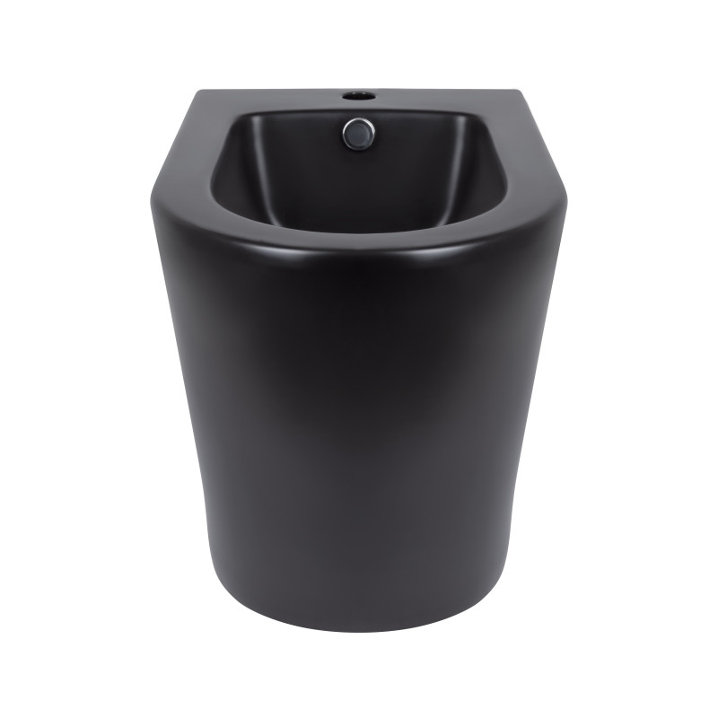 Біде підлогове Qtap Scorpio 530x360x395 Matt black QT14441003CMB