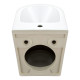 Біде підвісне Qtap Scorpio 515x370x350 White QT14551380GW