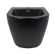 Біде підвісне Qtap Robin 495х370х325 Matt black QT1355046FMB