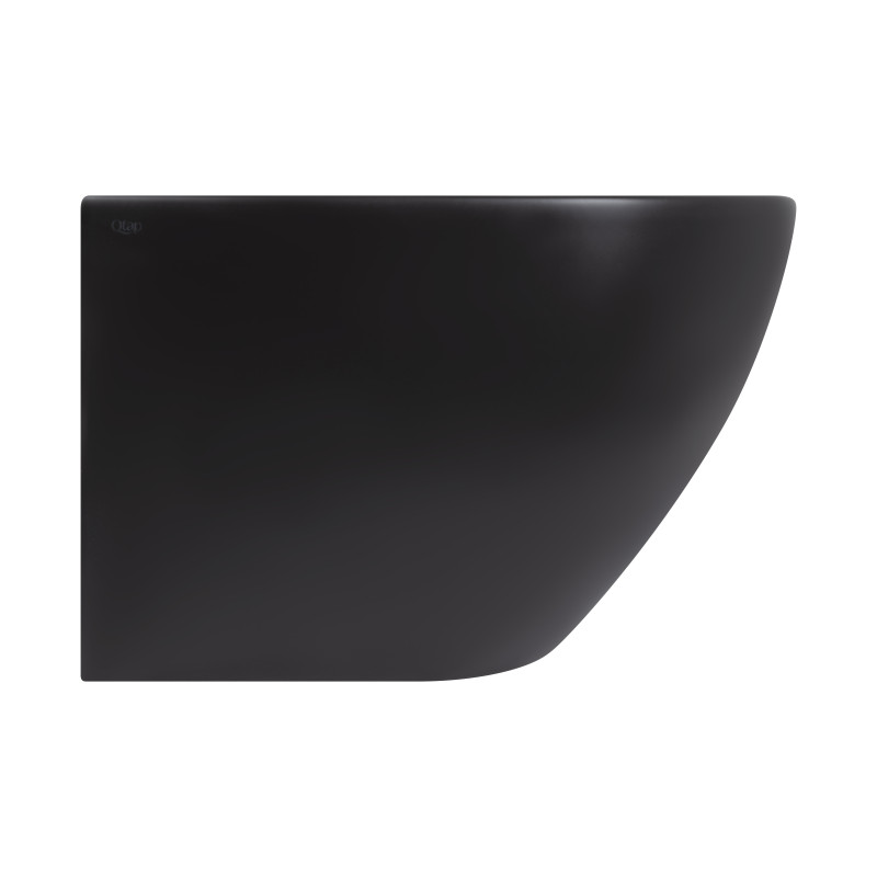 Біде підвісне Qtap Robin 495х370х325 Matt black QT1355046FMB