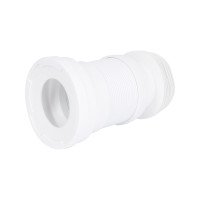 Гнучка труба для унітаза Lidz (WHI) 60 01 G001 01 довжина 450 мм