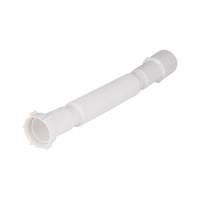 Гнучка труба Lidz (WHI) 60 01 G002 00 з накидною гайкою 1 1/2
