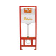 Готове рішення Qtap для ванної кімнати: підвісний унітаз Swan Rimless 520х360х320 + комплект інсталяції Nest 4 в 1 (лінійна клавіша Black mat)
