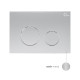 Готове рішення Qtap для ванної кімнати: підвісний унітаз Tern Rimless 490x340x350 + комплект інсталяції Nest 4 в 1 (кругла клавіша Satin)