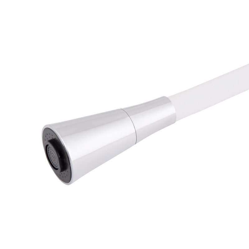 Змішувач для кухні Lidz Tani 008F3 з гнучким виливом (k40) LDTAN008F3WCR37037 Chrome/White