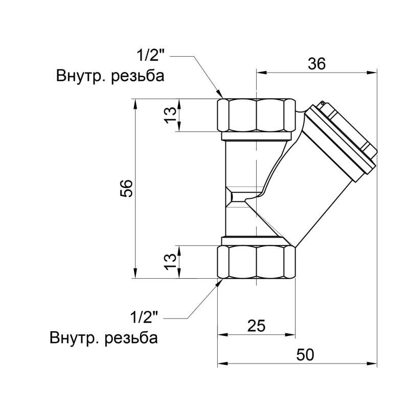 Фільтр грубої очистки Thermo Alliance Base 1/2