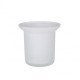 Колба для йоржика Lidz Oreo 0520 (матове скло) LDORE0520CRM37455 Satin