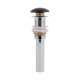 Донний клапан для раковини Qtap PU03 225х70х70 Matt black