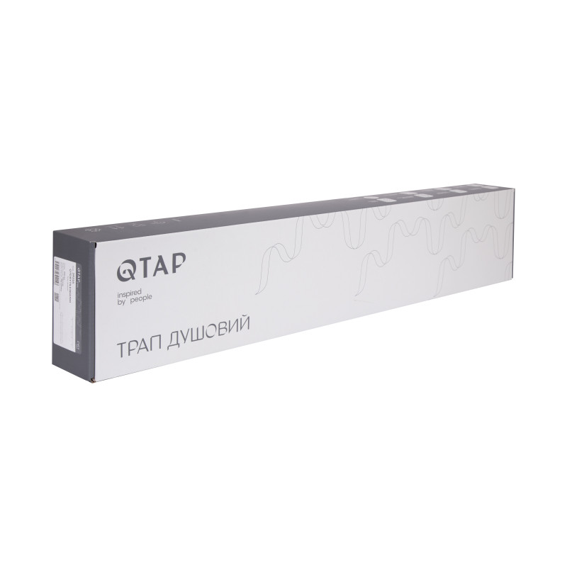 Трап Qtap Dry Tile304-800 лінійний з сухим закривом під плитку 800 мм