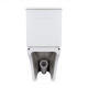 Унітаз-компакт Qtap Kalao безобідковий з сідінням Soft-close QT08221213AW