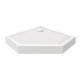 Душовий піддон Qtap Diamond 301112 100x100x12 см + сифон