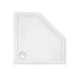 Душовий піддон Qtap Diamond 301112 100x100x12 см + сифон