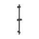Душова стійка з тримачем універсальна Qtap Lepit 665 мм округла QTLEP82103OB Black Matt