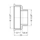 Перехідник Thermo Alliance Standart 1 1/2