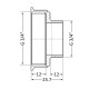 Перехідник Thermo Alliance Standart 3/4