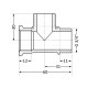 Трійник Thermo Alliance Standart 3/4