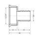 Штуцер Thermo Alliance Standart 20х3/4