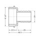 Штуцер Thermo Alliance Standart 20х1/2