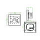 Thermo Alliance Провiдний тижневий термостат(16A+NTC) з WiFi BHT-3000-GBLW